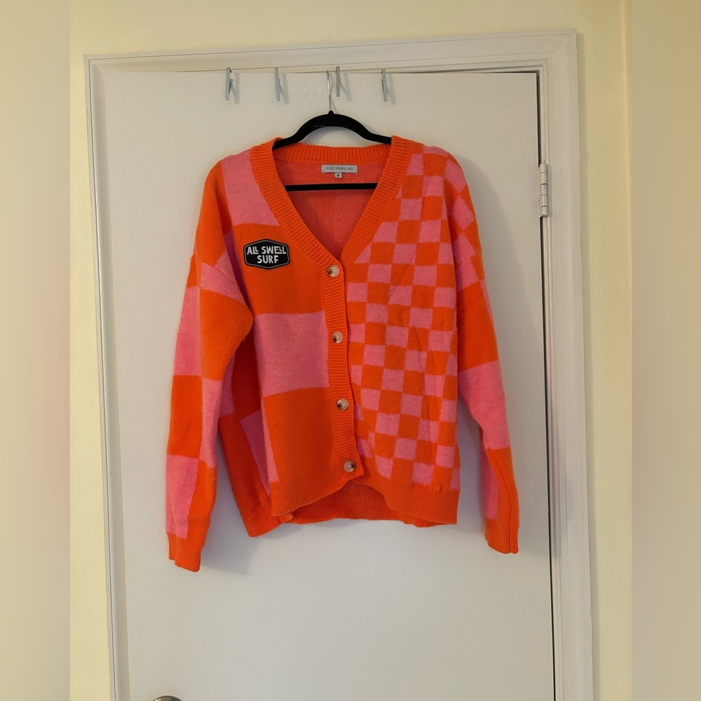 Oversized All Swell Surf Cardigan - Size Medium